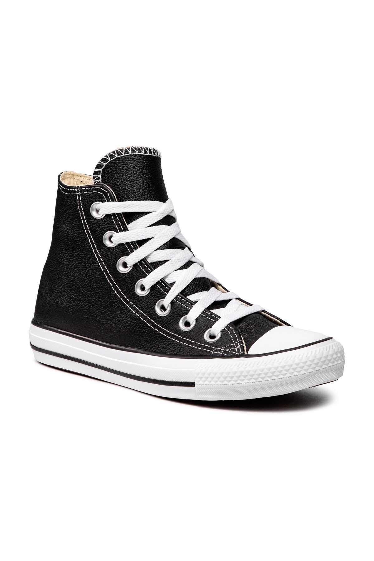 converse-Chucks AS Hi Classic Lea 132170 C - Adidași noi I-Robot 1S581 Leder Schwarz 1