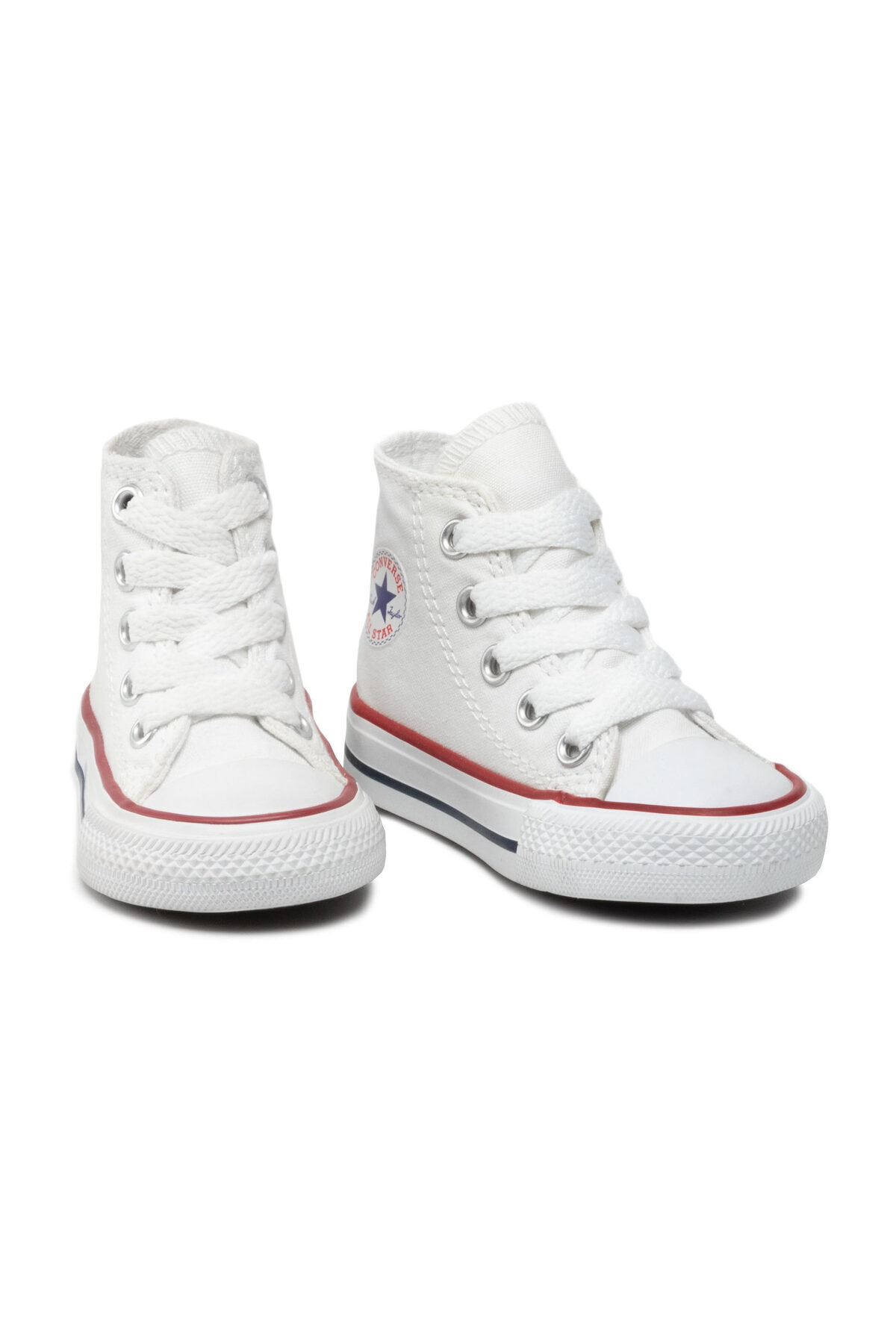 converse-Бели бебешки маратонки Chuck Taylor Allstar 7J253C 6