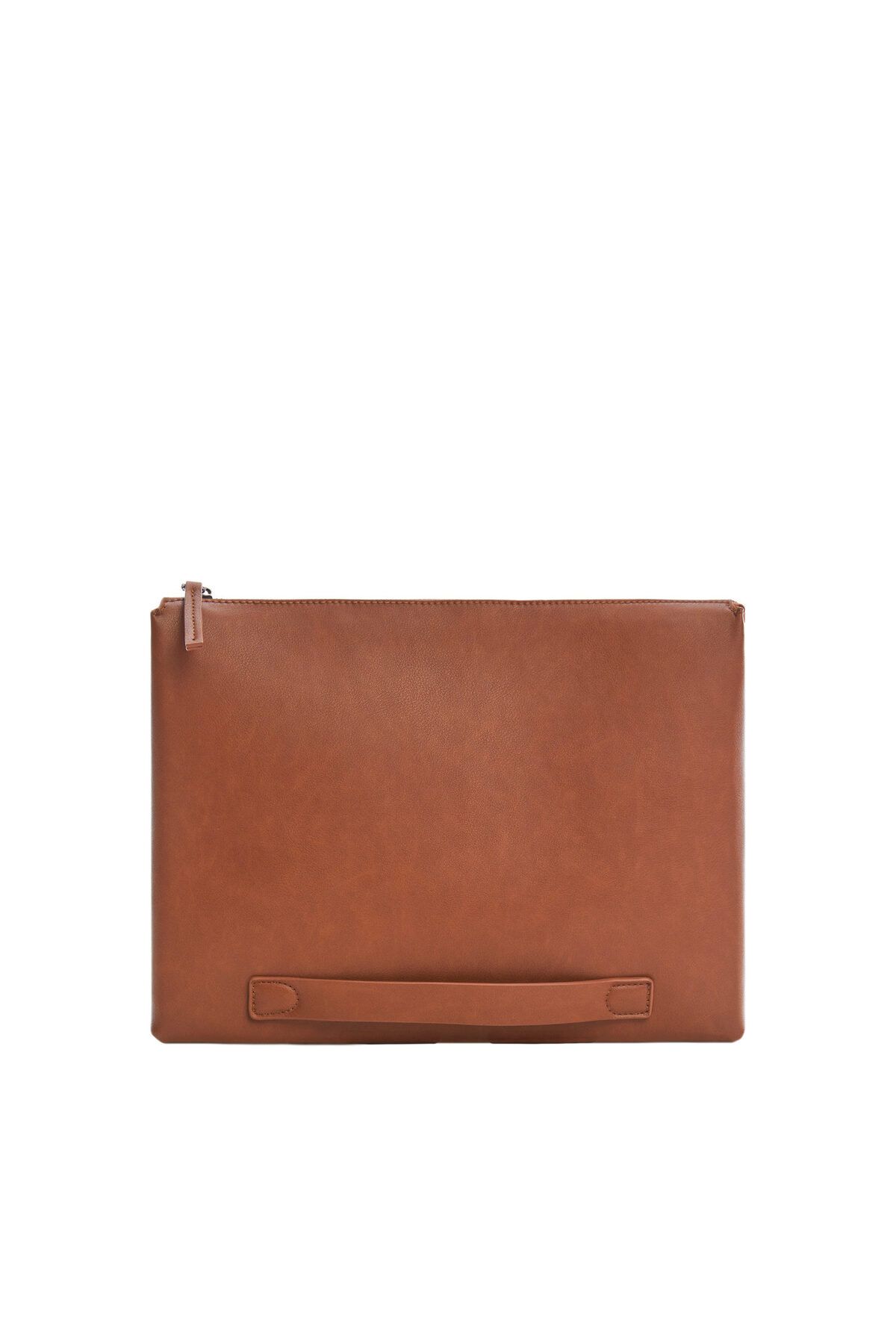 MANGO-Men's Leather Handbag 47034393 2