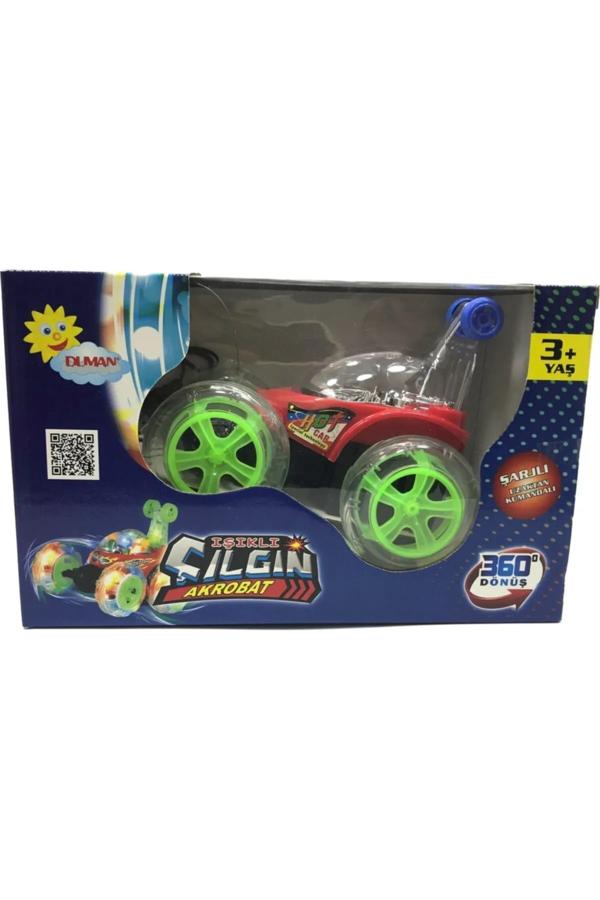 Genel Markalar Işıklı Çılgın Akrobat Uzaktan Kumandalı Araba M10 fotoğrafı 5 (önizleme)