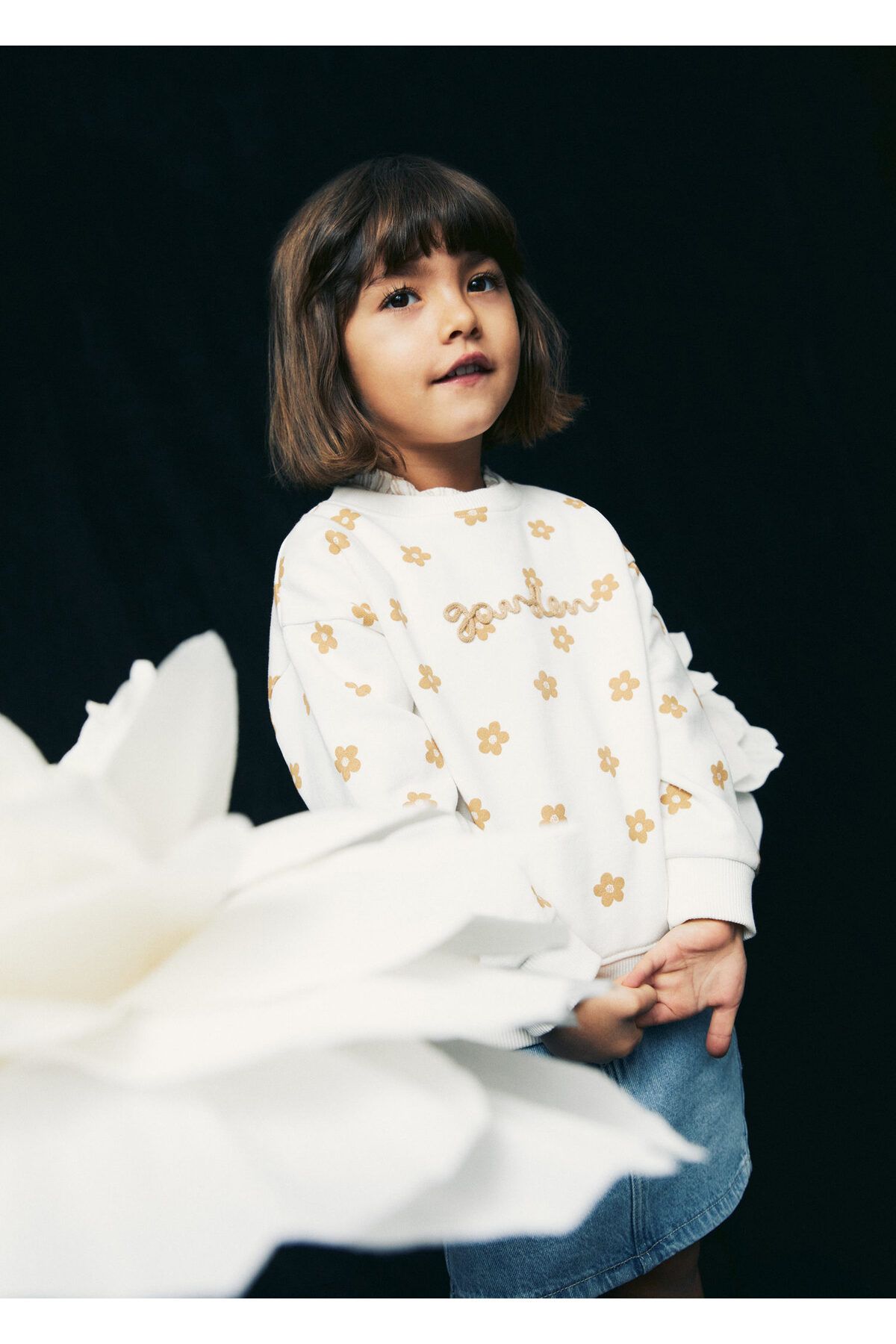 MANGO Woman-Φούτερ Kirik White Baby Girl - 67013687 4