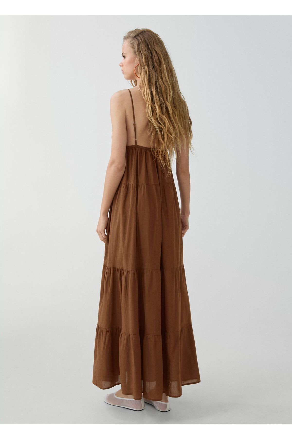 MANGO-Brown Women's Dress 67009235 6