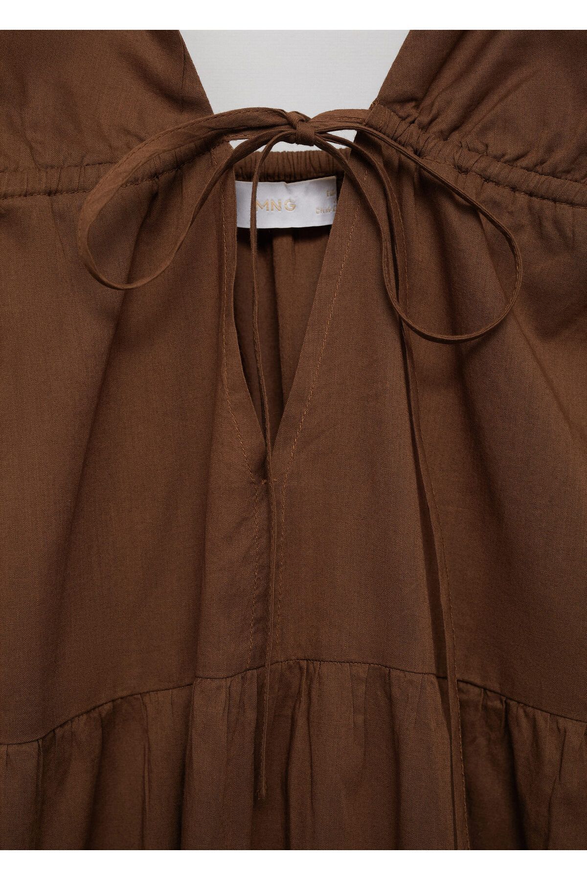 MANGO-Brown Women's Dress 67009235 5