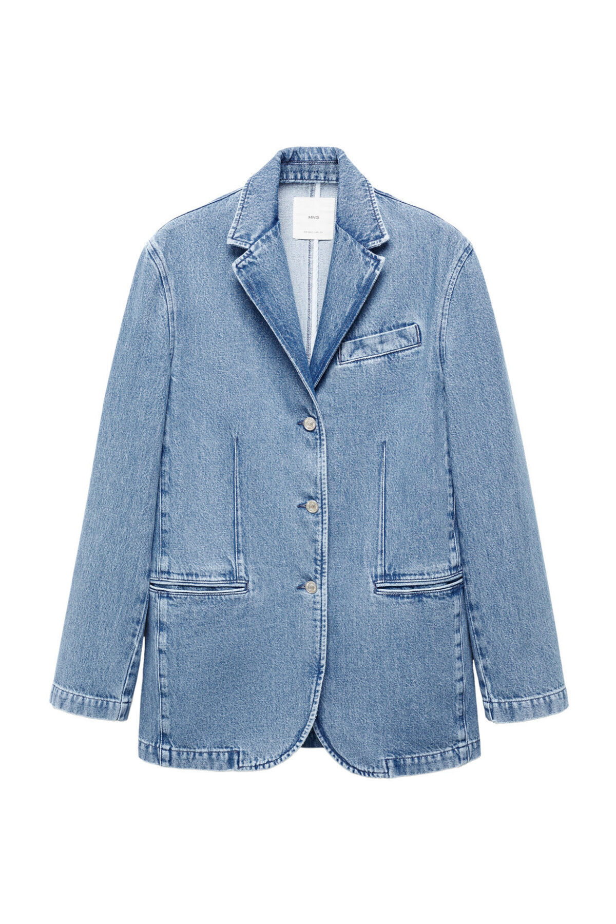 MANGO Woman-Jeansjacke mit Knöpfen 2