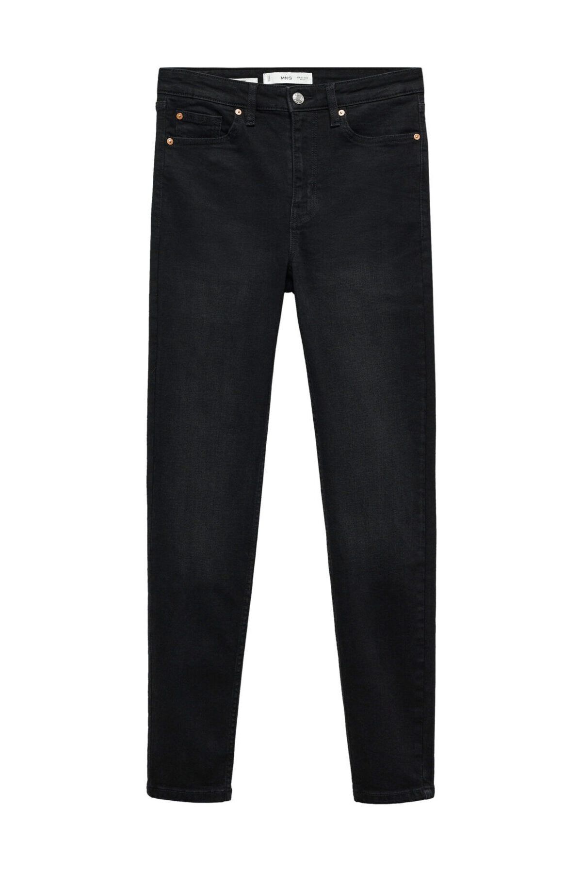 High-rise skinny jeans
