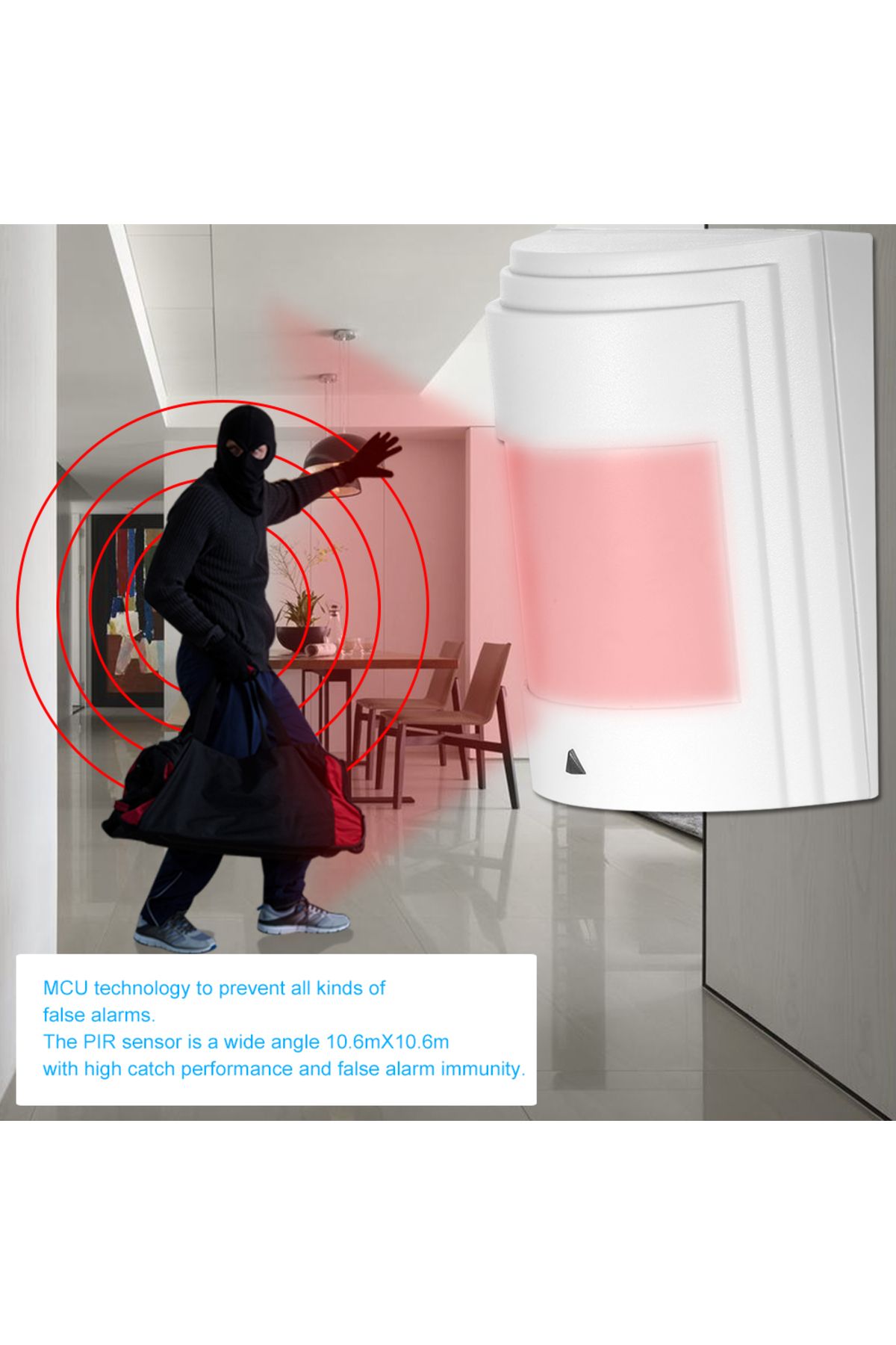 Choice-Wired PIR Motion Sensor Wide Angle Passive Infrared Detector PIR Motion Sensor For Home Burglar S... 3