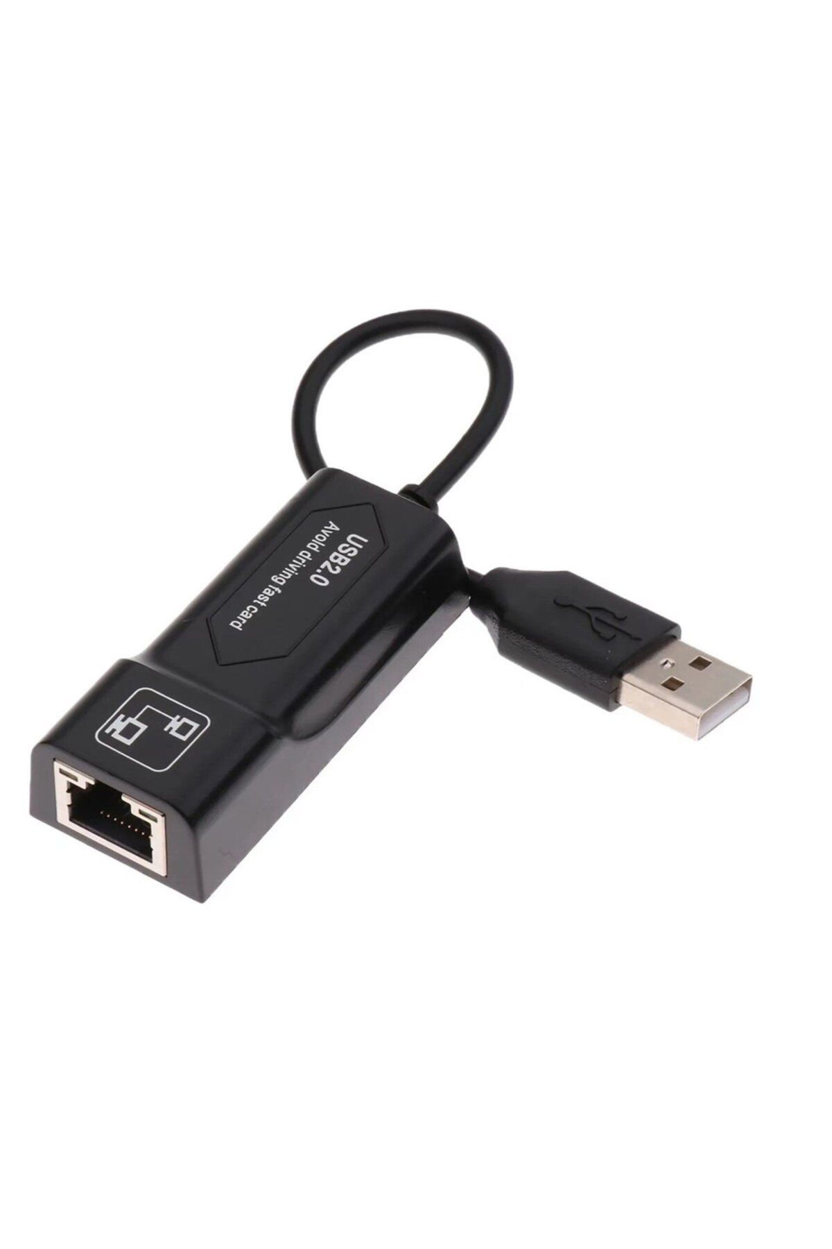 Choice-Black Usb2.0 To Rj45 Network Cable Adapter 100mbps Wired Network Card External Drive Free Network Ca 7