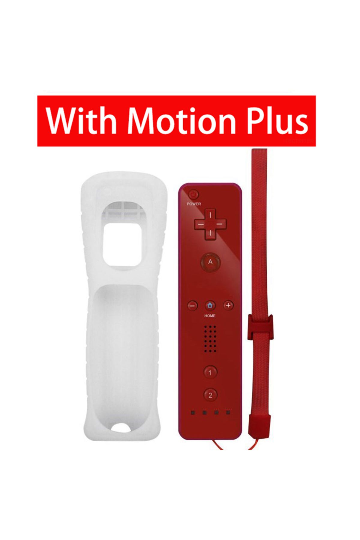 TECTINTER-Rs With Mp Wireless Gamepad For Nintendo Wii Console Controller Nunchuck Remote Optional Motion Plus 1