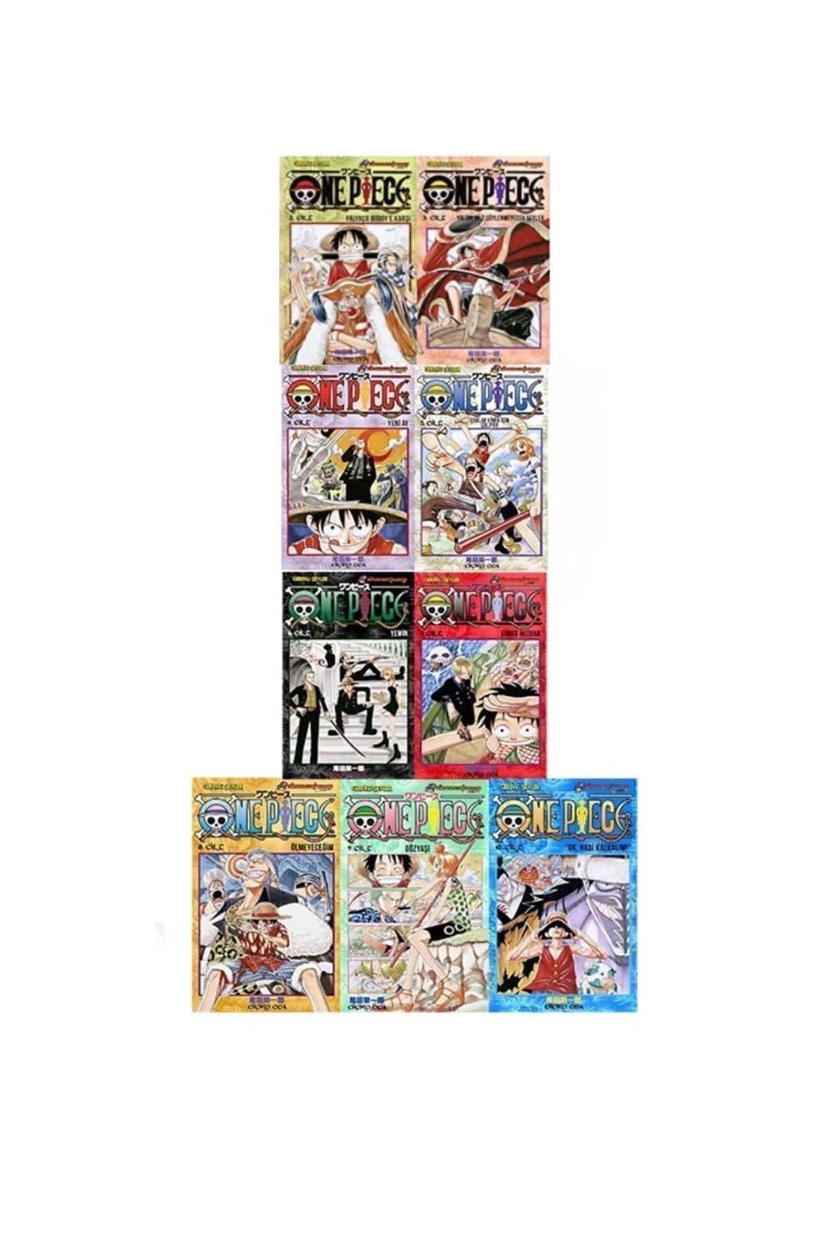 Gerekli Şeyler Yayıncılık One Piece 2-3-4-5-6-7-8-9-10 Manga Seti (9 KİTAP)