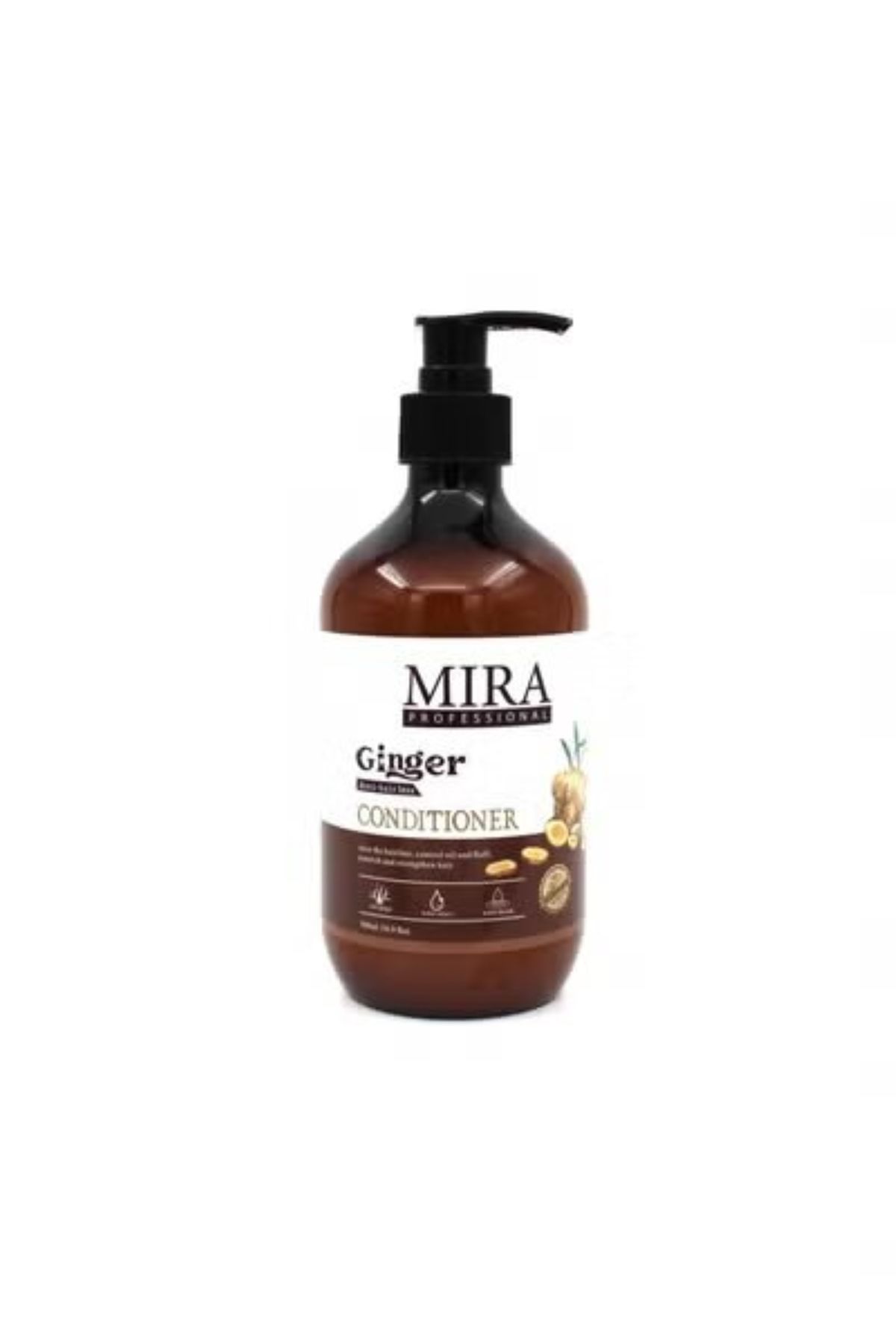 Mera-Ginger Hair Care Set for Protein and Keratin Treated Hair Shampoo 500ml Conditioner 500ml Mask 500ml Serum 30ml 2