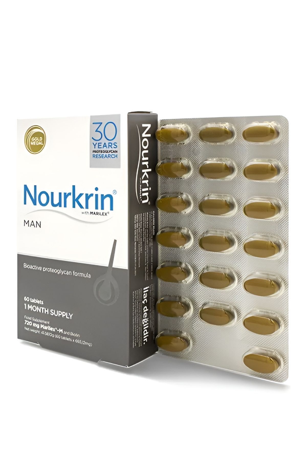 Nourkrin-Man 60 Tablets with Fish Extract 2