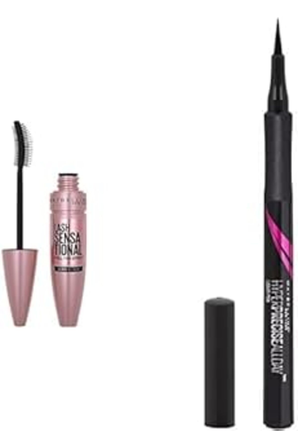 NZM TİCARET New York Lash Sensational Yelpaze Etkili Siyah Maskara 1 Paket (1 X 9.5 Ml) +