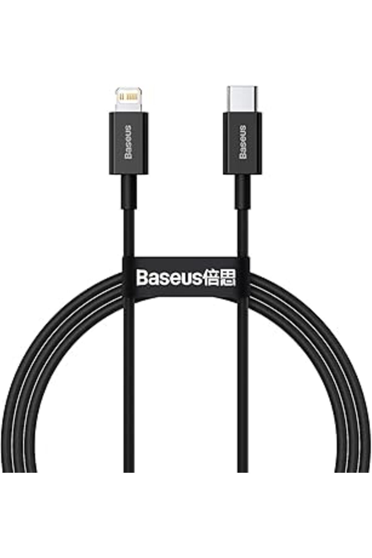 Pazarcan Superior 20W 100 Cm Type-C To Lightning Şarj Kablosu Siyah