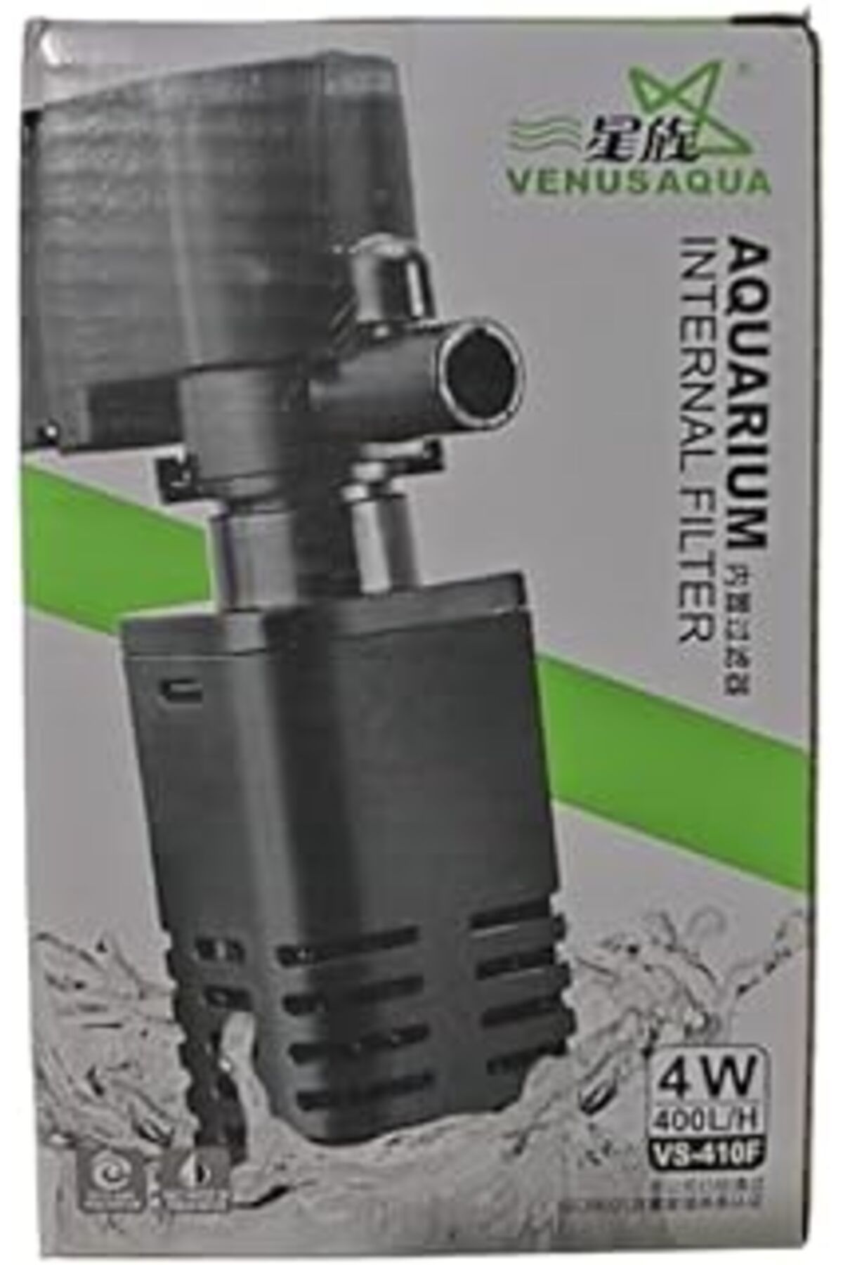 Pazarcan Venusaqua Vs-410F Akvaryum Iç Filtresi 400 Lt/H 4W