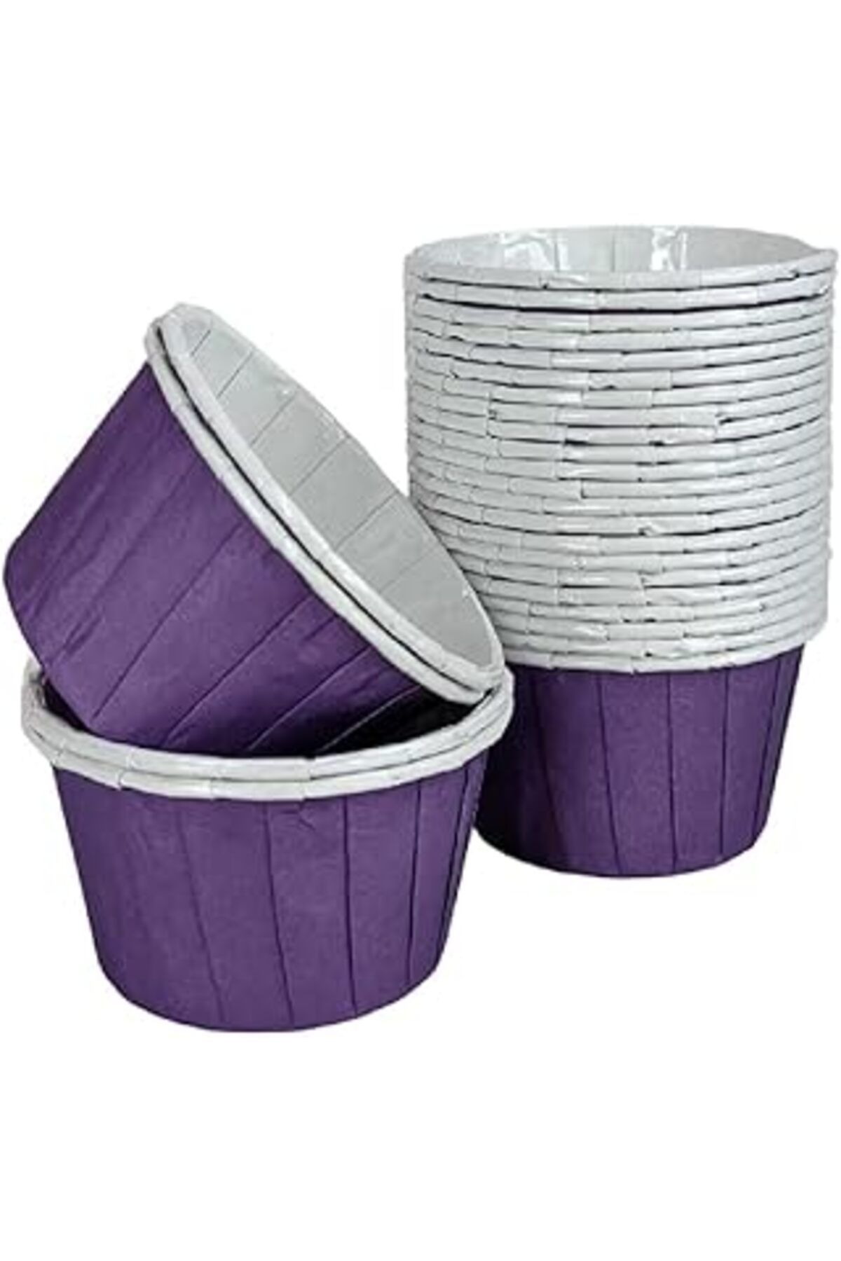 Pazarcan Kullan At Market Dolphin Mat Mor Muffin Kek Kapsülü 50Li