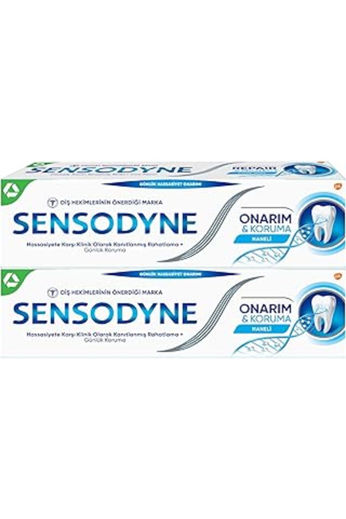 DENİZ Sensodyne Onarım & Koruma Diş Macunu, Naneli (2 X 75 Ml)