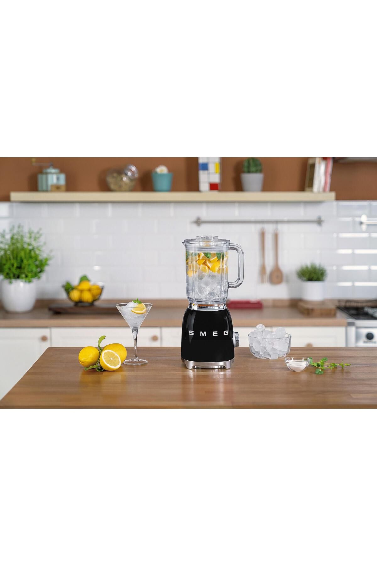 50's Style Retro Siyah Smoothie Blender Blf03bleu - 9