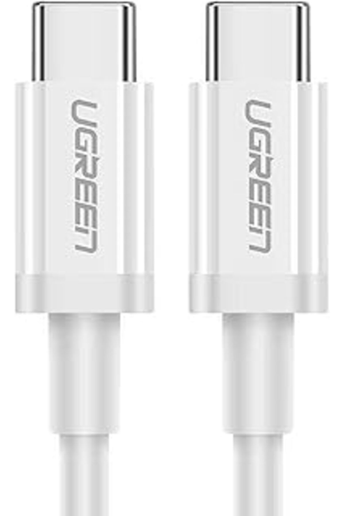 Pİ GLOBAL Ugreen 3.0 A, Usb-C & Usb-C Şarj Ve Data Kablosu, 1 Metre, Beyaz