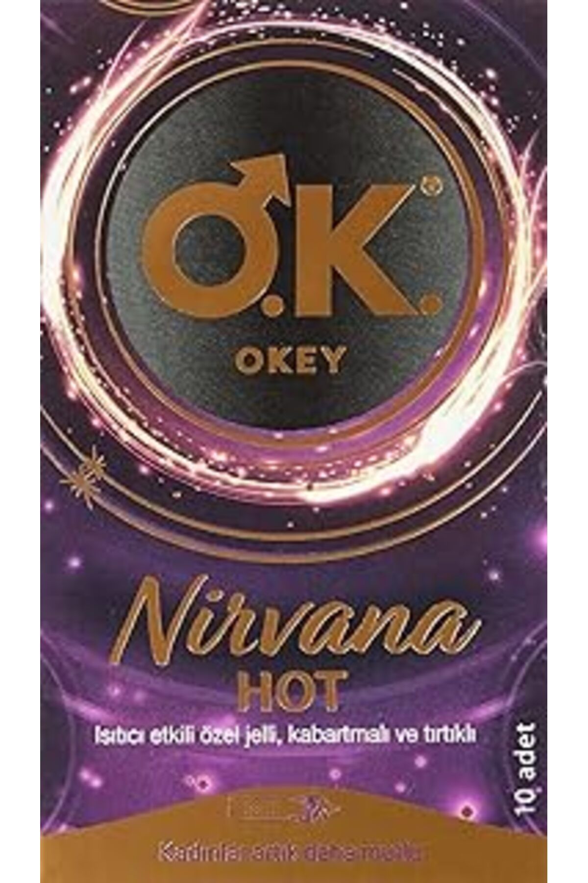 NZM TİCARET Okey Nirvana Hot Prezervatif 10 At