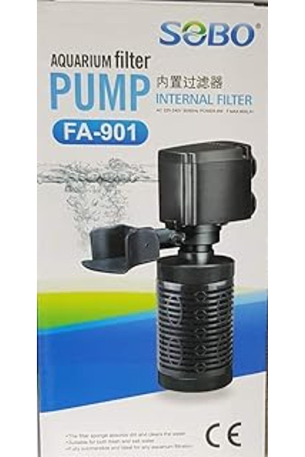 Pazarcan Sobo İç Filtre Fa-901 9W 800 Lt/Saat