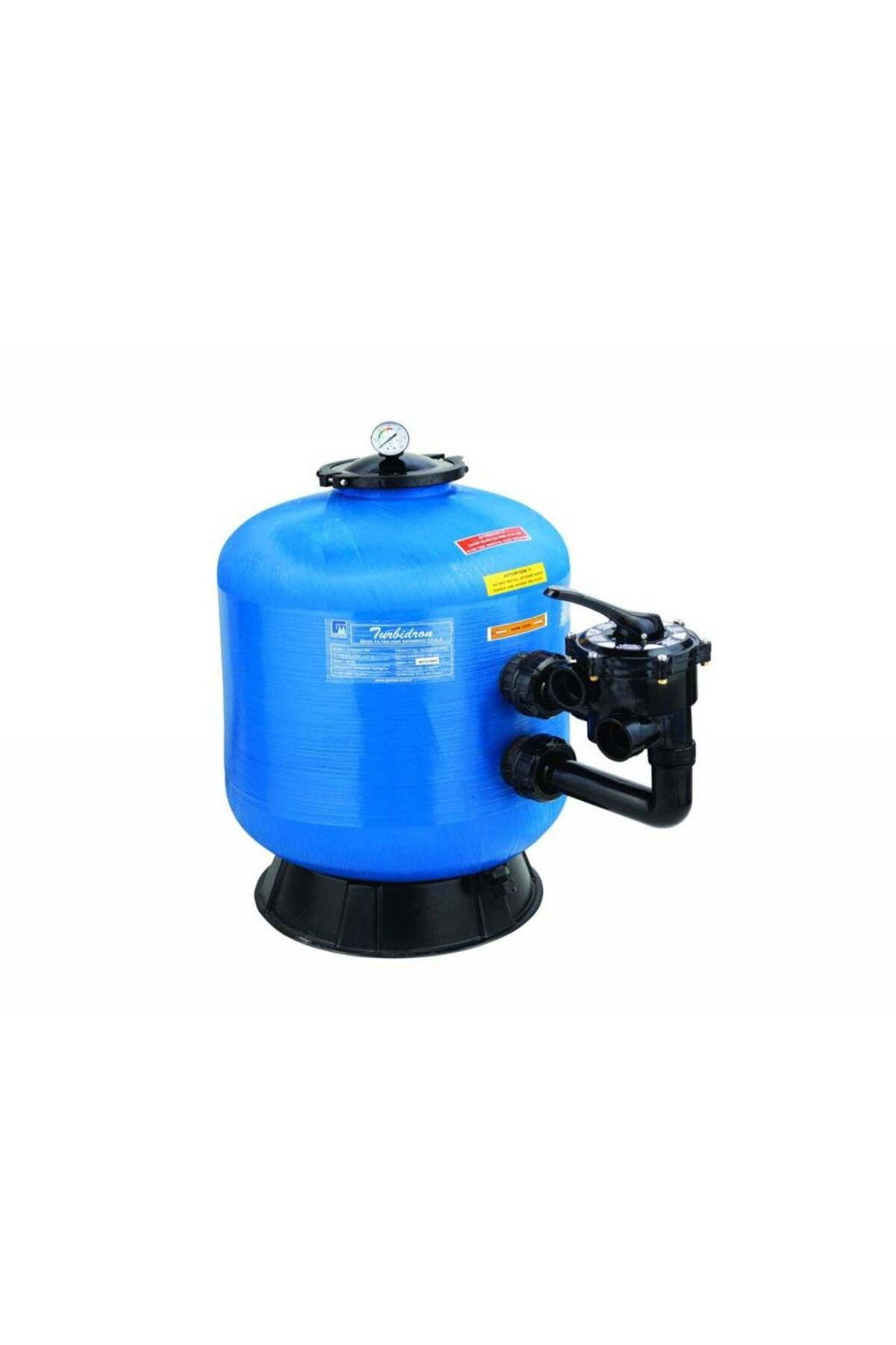 ToptancıyızBiz Gemaş TURBIDRON-CL Bobin Sargılı Kum Filtresi Yandan 1,5 Vanalı 500 mm 10 m³/h-ToptancıyızBiz