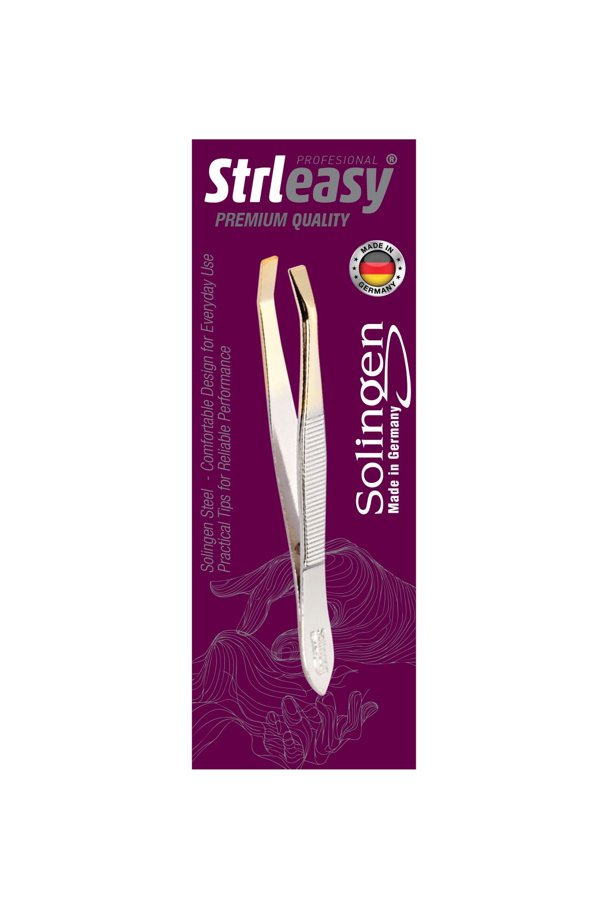 Strl Easy STRLEASY 6193 SOLINGEN ÇELİK CIMBIZ - DÜZ İNCE UÇ