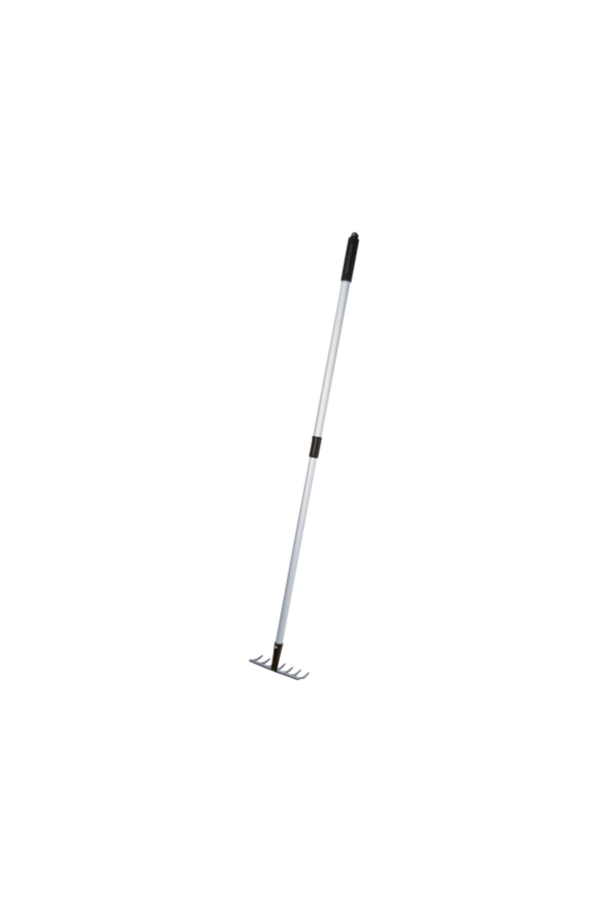 Quinnco-7-Tines Rake with Telescopic Handle 1