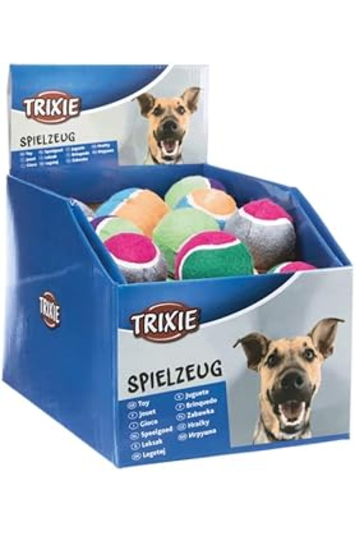 karadağsb Trixie Köpek Oyuncağı Tenis Topu 6 Cm