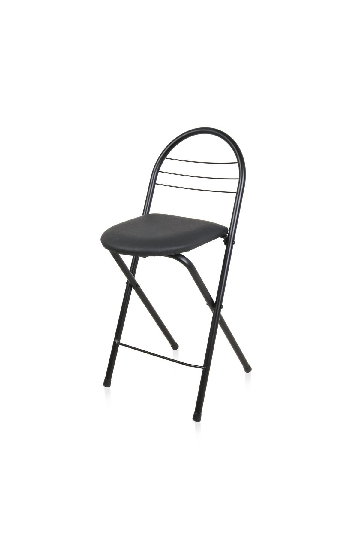 Akın Lux Akın Lüx Döşemeli Katlanır Sandalye - Siyah - 79x44x35 cm