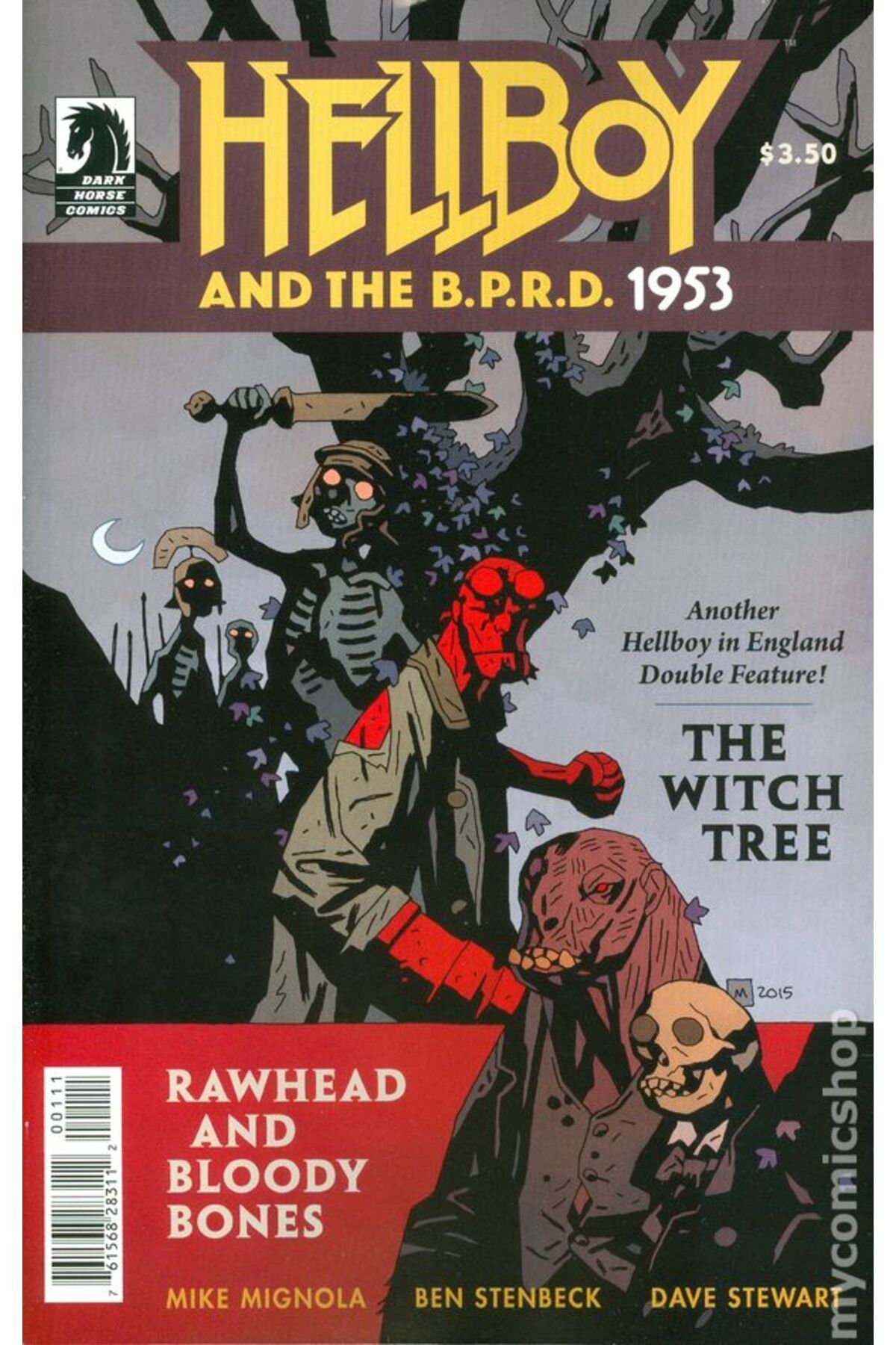 Kolektif Kitap Hellboy and the B.P.R.D. 1953 The Witch Tree and Rawhead & Bloody Bones #1 (ingilizce)