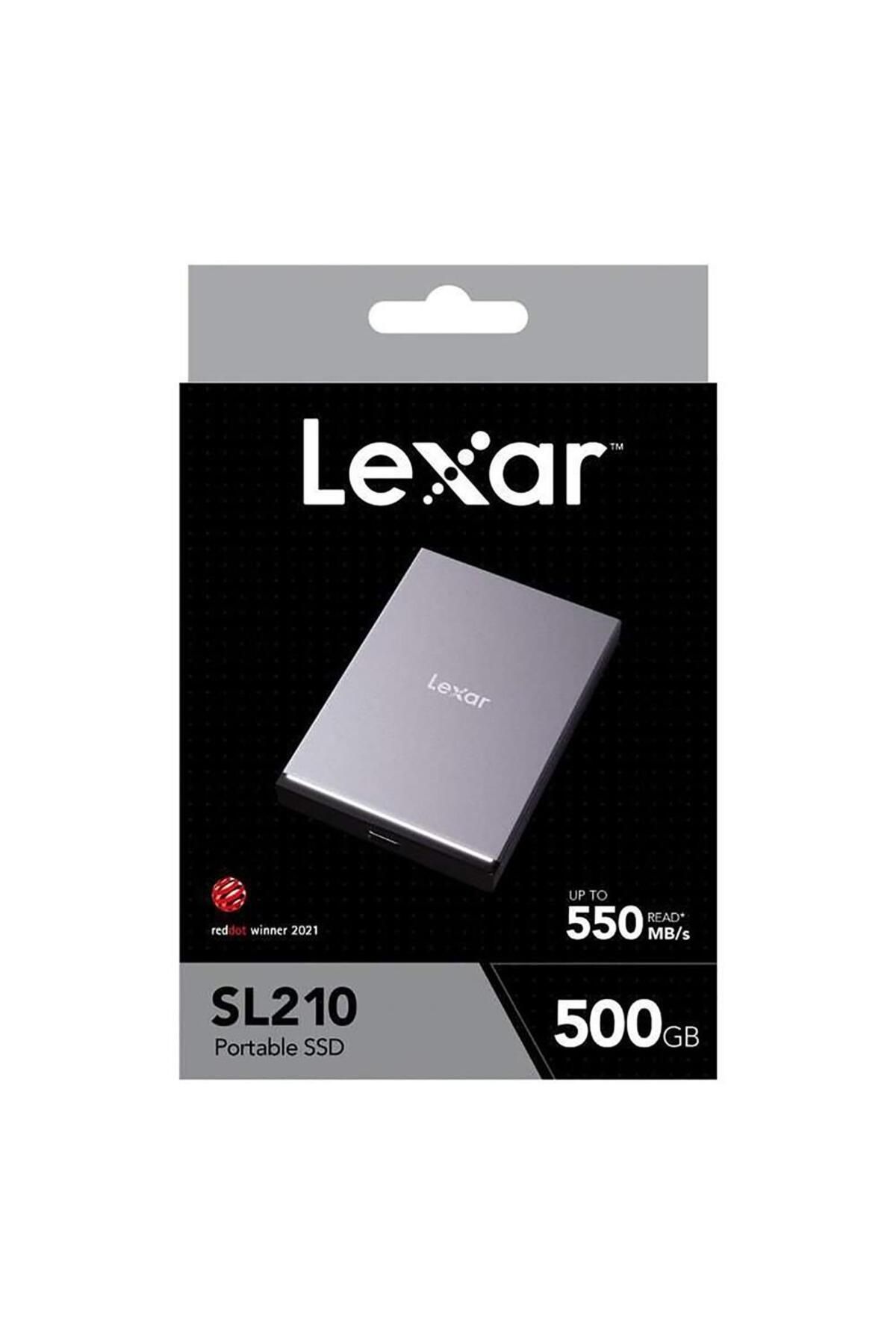 Lexar Sl210 500 Gb Taşınabilir Ssd Harddisk