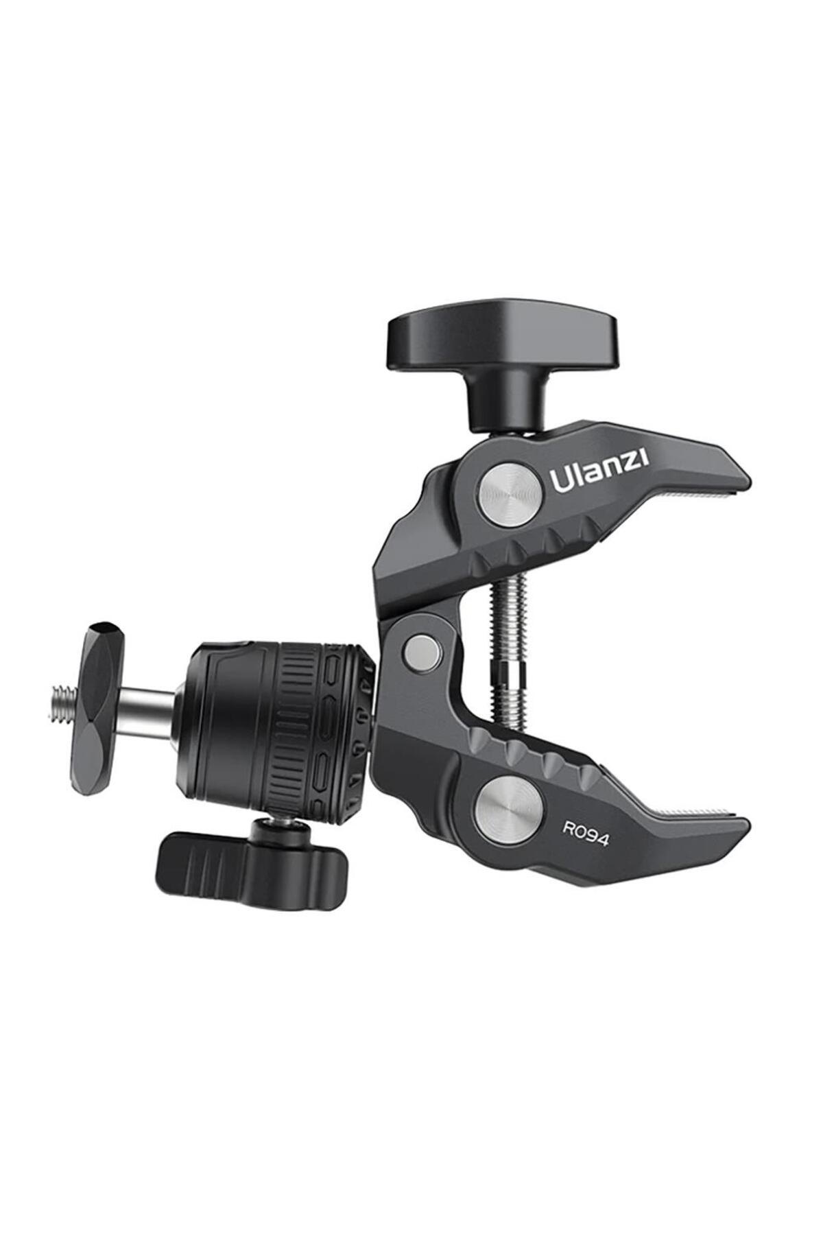 Resim ulanzi R099 Clamp Mount Mini Ball Head 