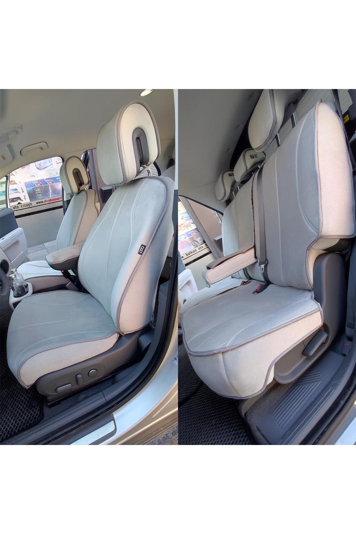 Bod Hyundai IONIQ 5 Oto Koltuk Koruyucu Kılıf Marin Serisi Gri ioniq 5 fotoğrafı 2 (önizleme)