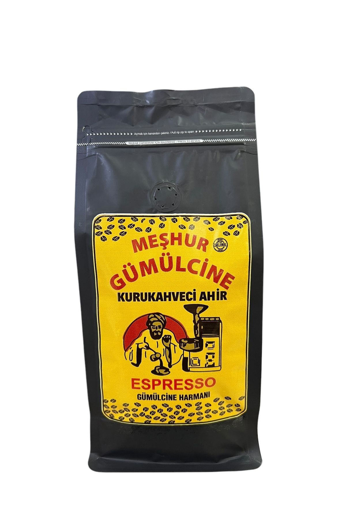 meşhur gümülcine kurukahveci AHİR Espresso Gümülcine Harmanı 500gr