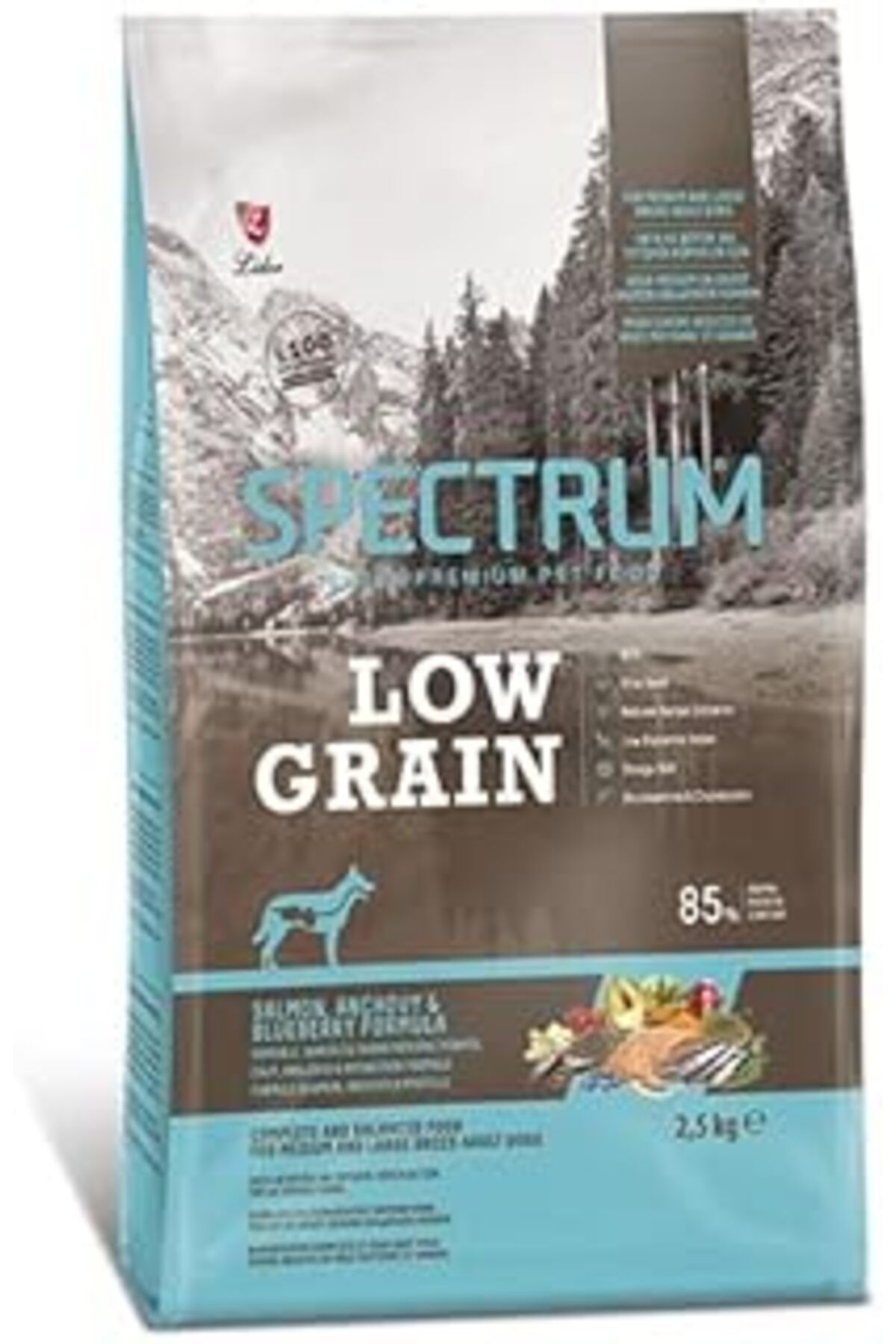 shop Spectrum Lg Somon Ha Orta Irk Yşkin Köpek 2,5 Kilogram