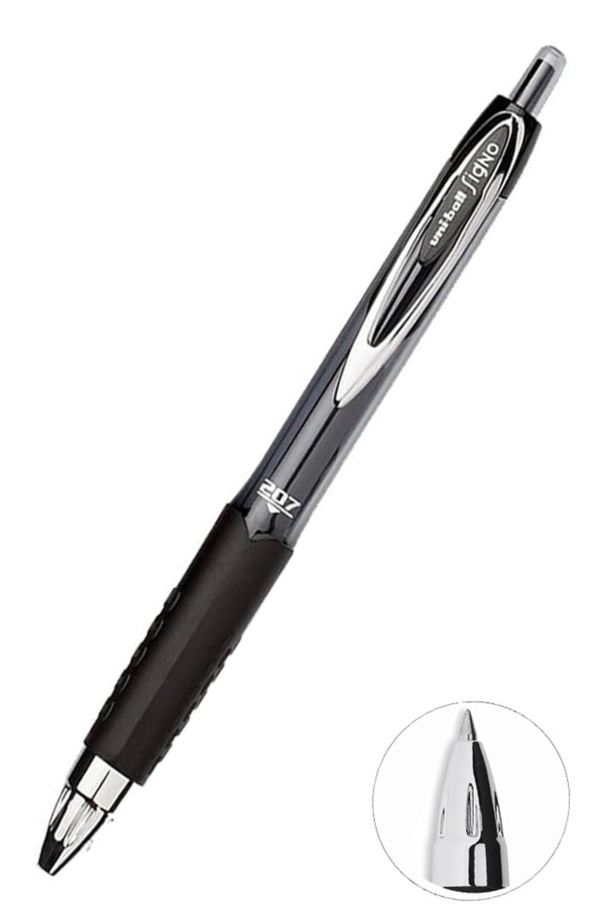 UNİ-BALL Pilot Kalem 1 Adet Uniball Signo 207 0.7 mm Roller Uçlu Pilot Kalem Umn-207 İnci Uçlu Likit Mürekkep