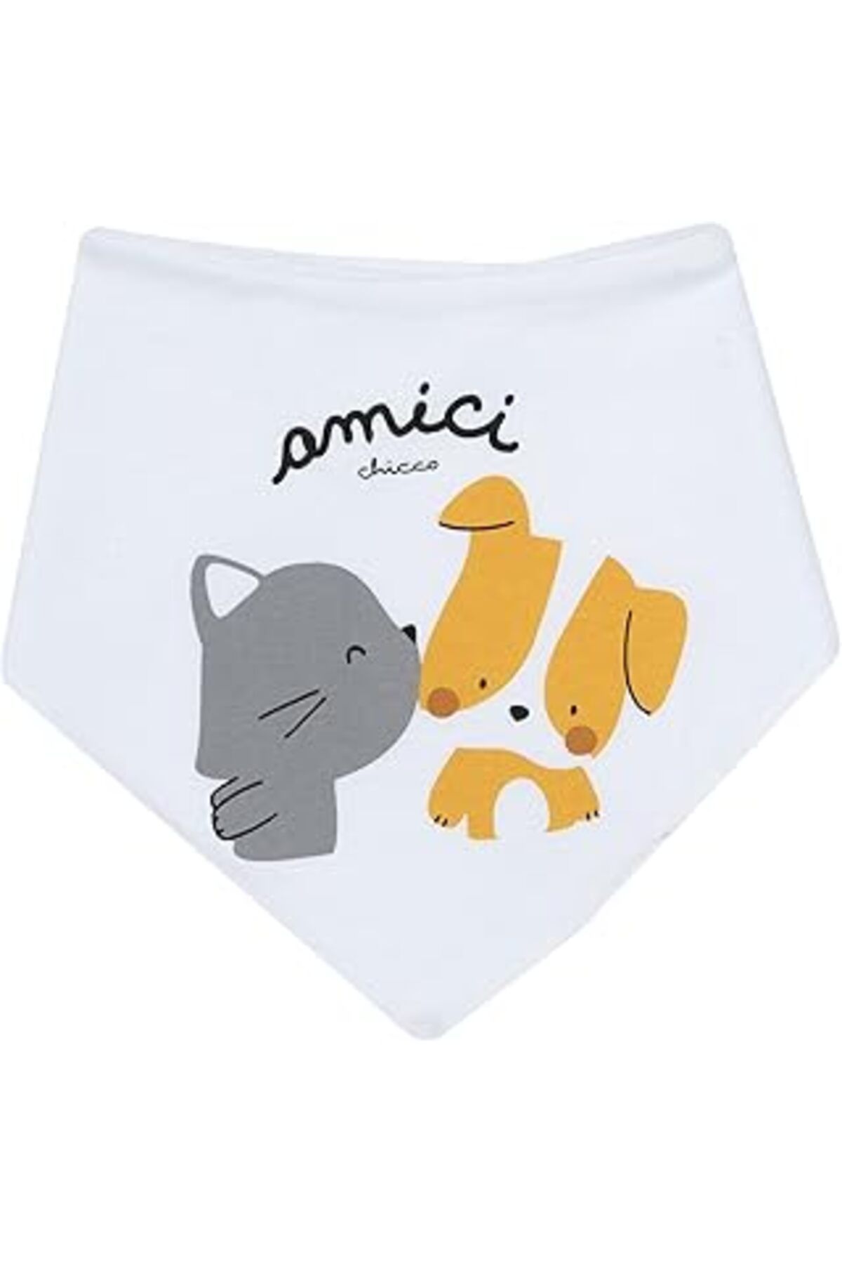 Mu Art Chicco Unisex Çocuk Mama Önlüğü, Beyaz, Os