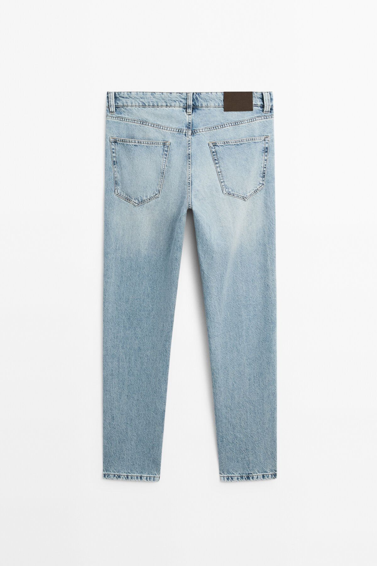 شلوار جین مردانه 100 ٪ پنبه مناسب ژان Massimo Dutti