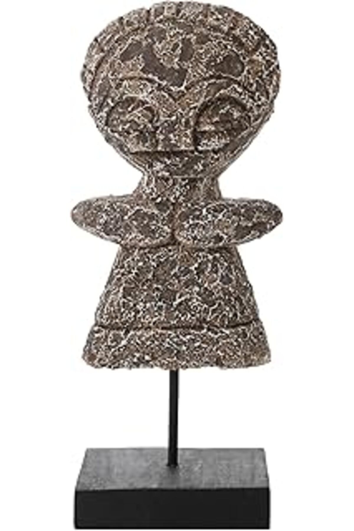 Mu Art Ahşap Concept Primitive Human Biblo 13X11X30 Cm