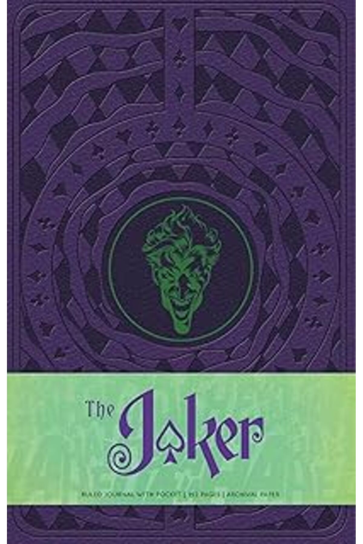 Mu Art Joker Hardcover Ruled Journal