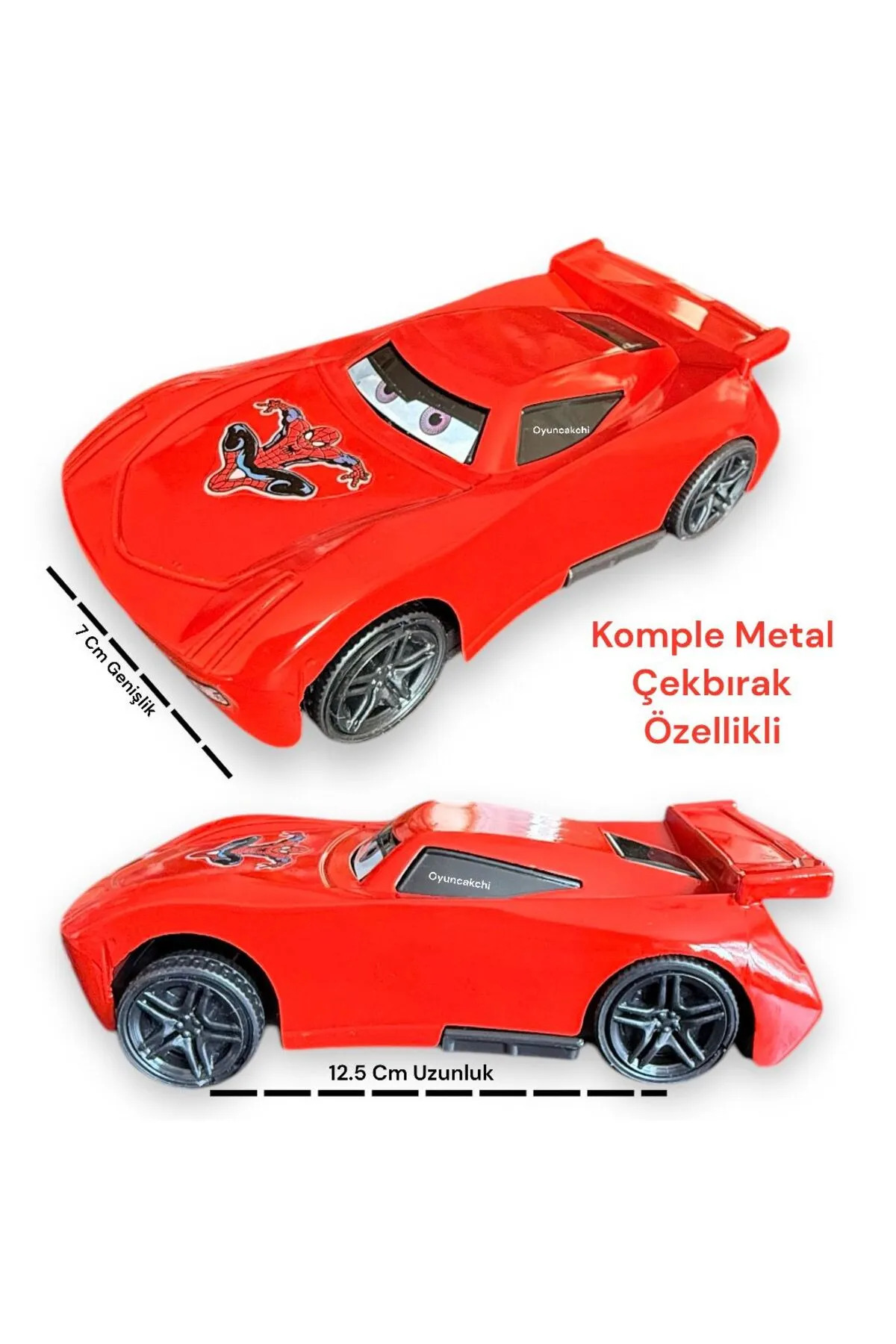 Fen Toys Model Metal Diecast Araba Örümcek Adam Oyuncak 1:32 Ölçek