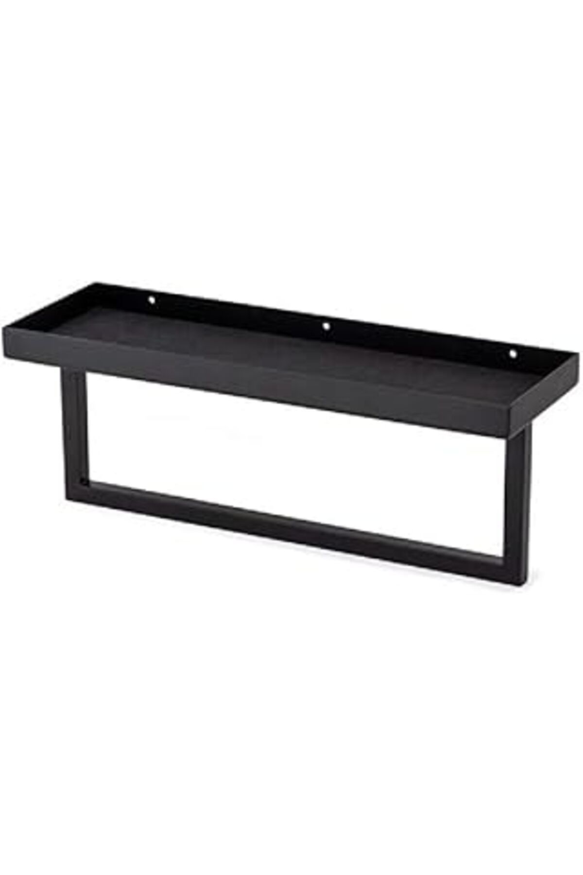 robotrend System Banyo Havlu Rafı Siyah Renk 155X133X403 Mm