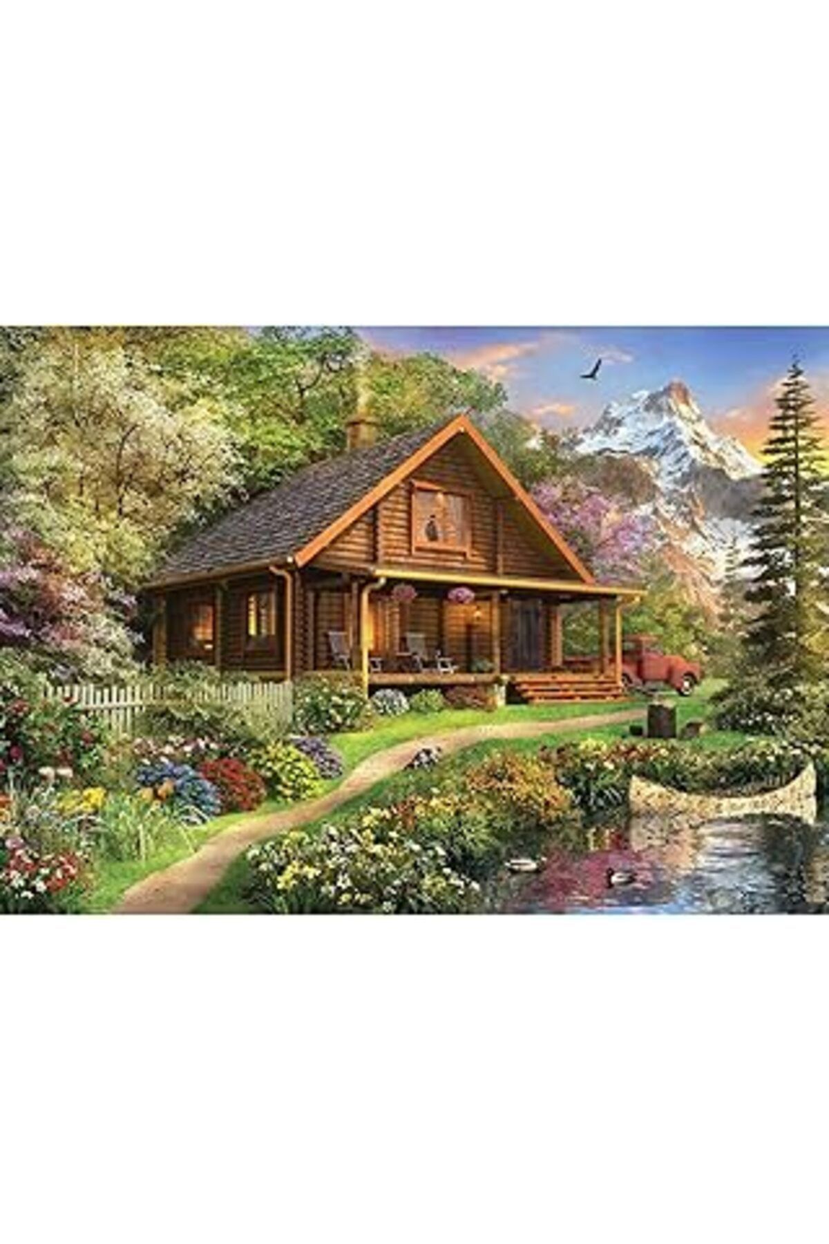 Pazarcan Anatolian Puzzle - Bungalov / 1500 Parça Puzzle, 4568