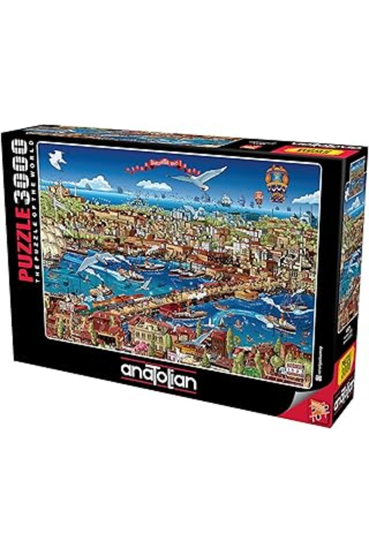 Mu Art Anatolian Puzzle - Istanbul 1895 / 3000 Parça Puzzle, #4921