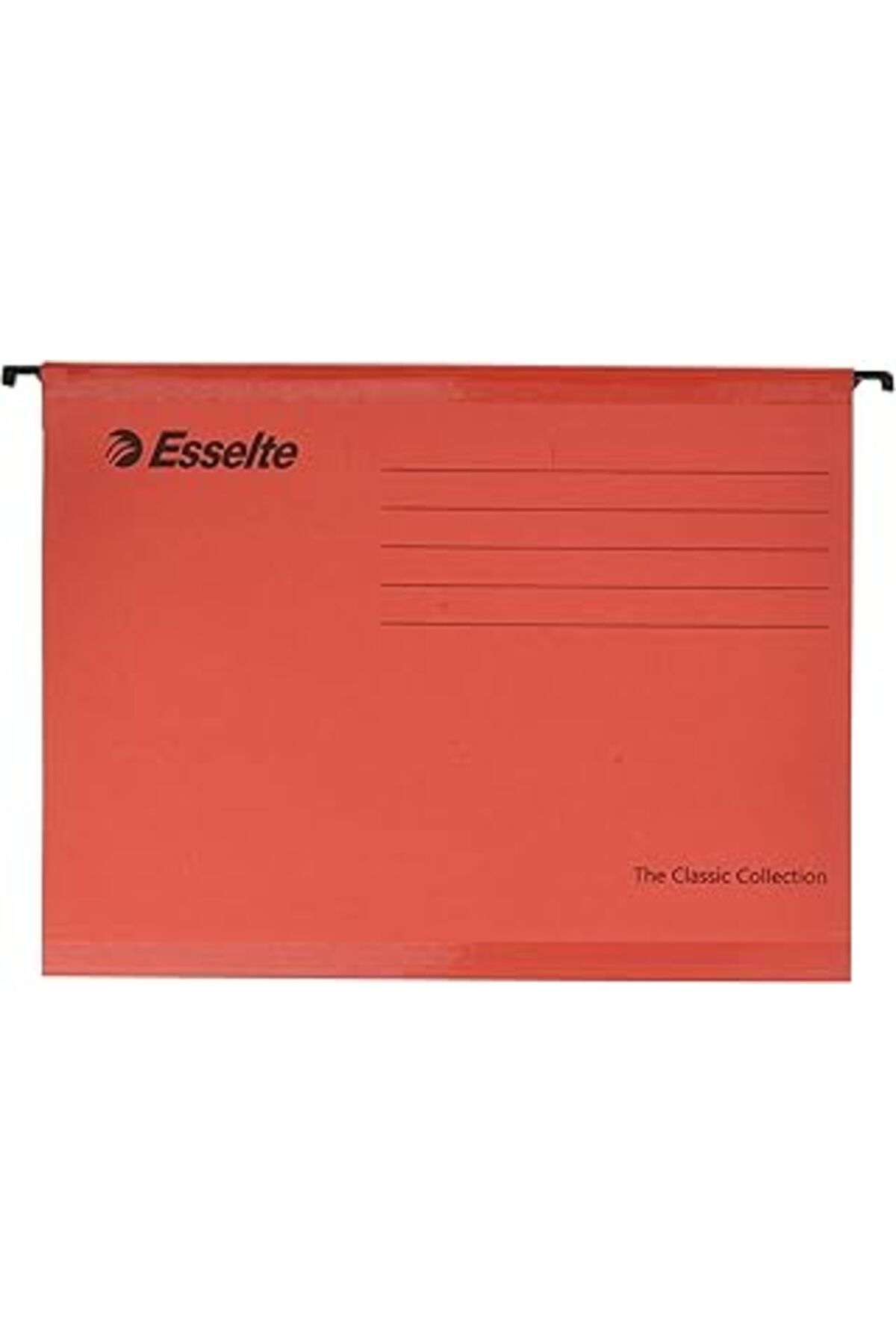 NETWORK ART Esselte Klasik Askılı Dosya, A4, Kırmızı, 25'li Paket, Sekmeler Dahil, 90316