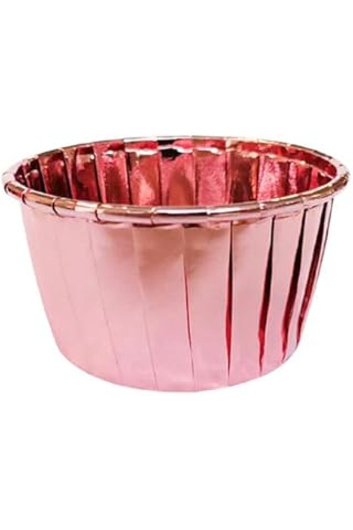 Mu Art Benim Marifetlerim - Rose Gold Metalize Muffin Kek Kapsülü 25 Adet