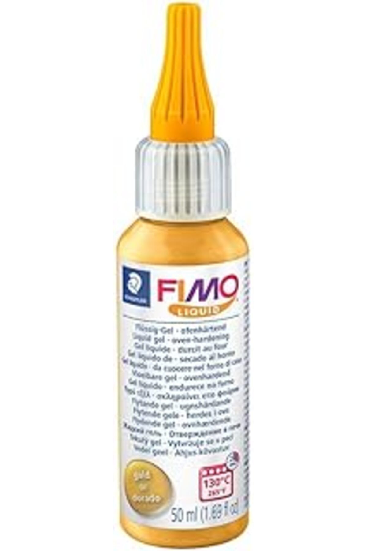 NETWORK ART Staedtler Fimo 805011 Fimo Likit Dekorasyon Jeli 50 ml Altın