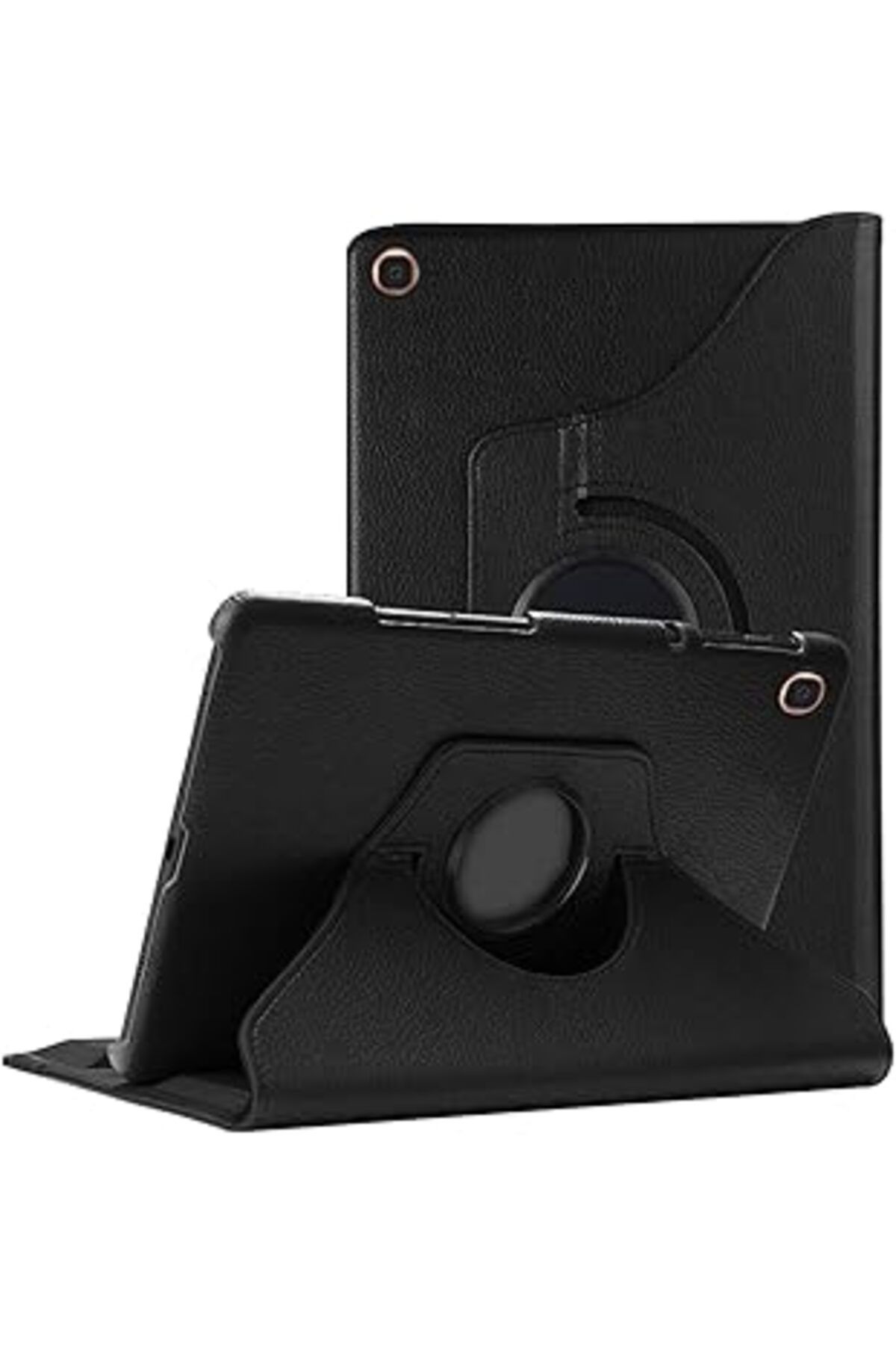 Mu Art Caseup Huawei Mediapad T3 7 Uyumlu Kılıf, Caseup 360 Rotating Stand Siyah