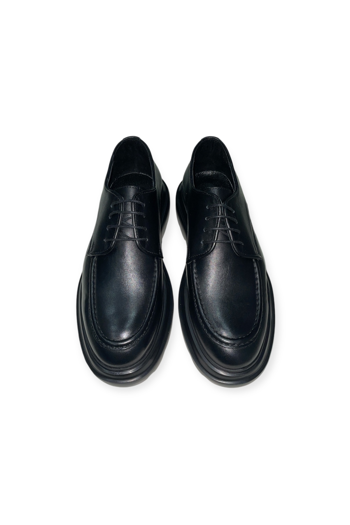 şık kundura  ÖZEL ÜRETİM EL İŞÇİLİĞİ İÇ DIŞ HAKİKİ DERİ EVA TABAN ERKEK AYAKKABI - Görsel 4