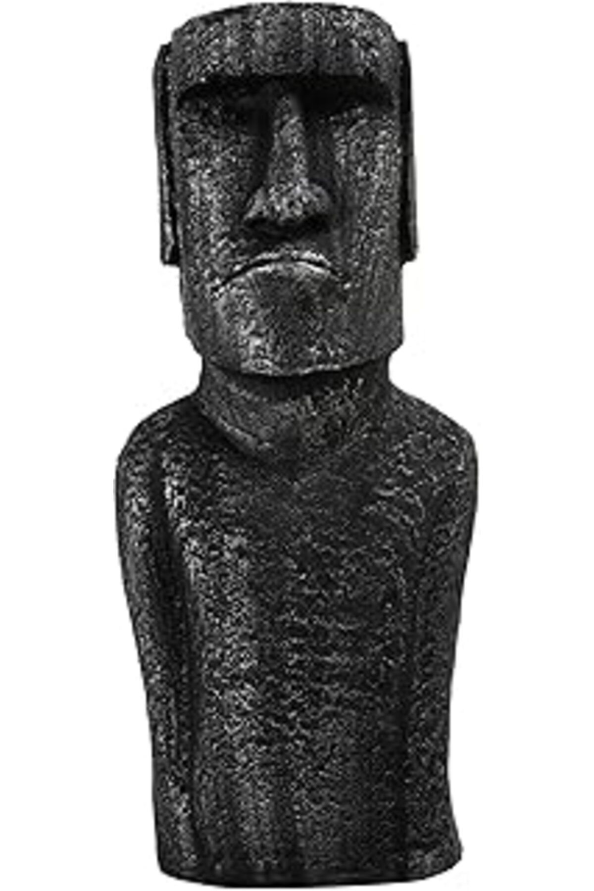 Mu Art Concept Moai Statue Gri Biblo 23X18X56 Cm